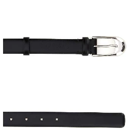 SADDLE BELT - SILVER (30MM)