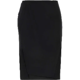 SKIRT STRETCH WOOL FABRIC