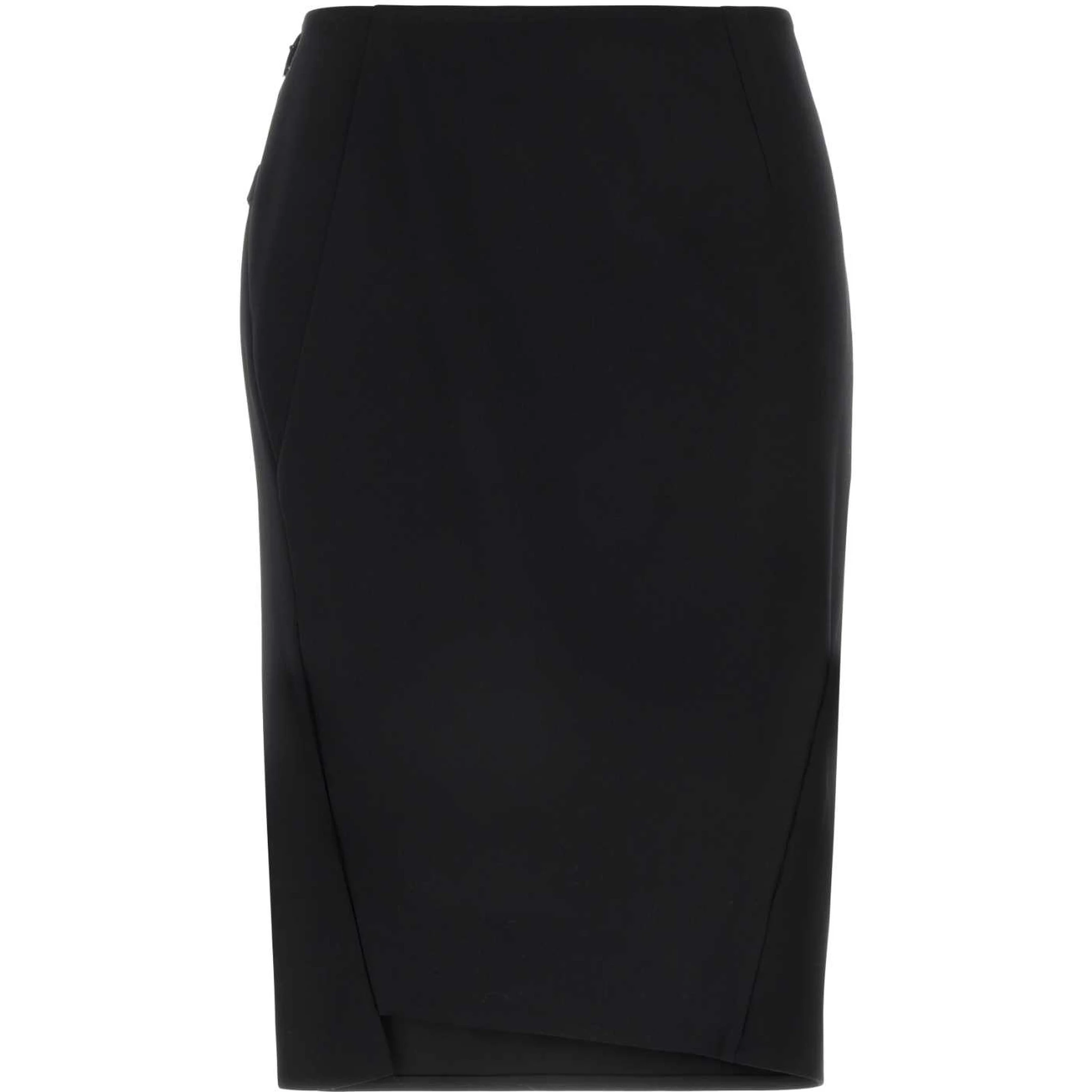 SKIRT STRETCH WOOL FABRIC