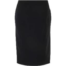 SKIRT STRETCH WOOL FABRIC