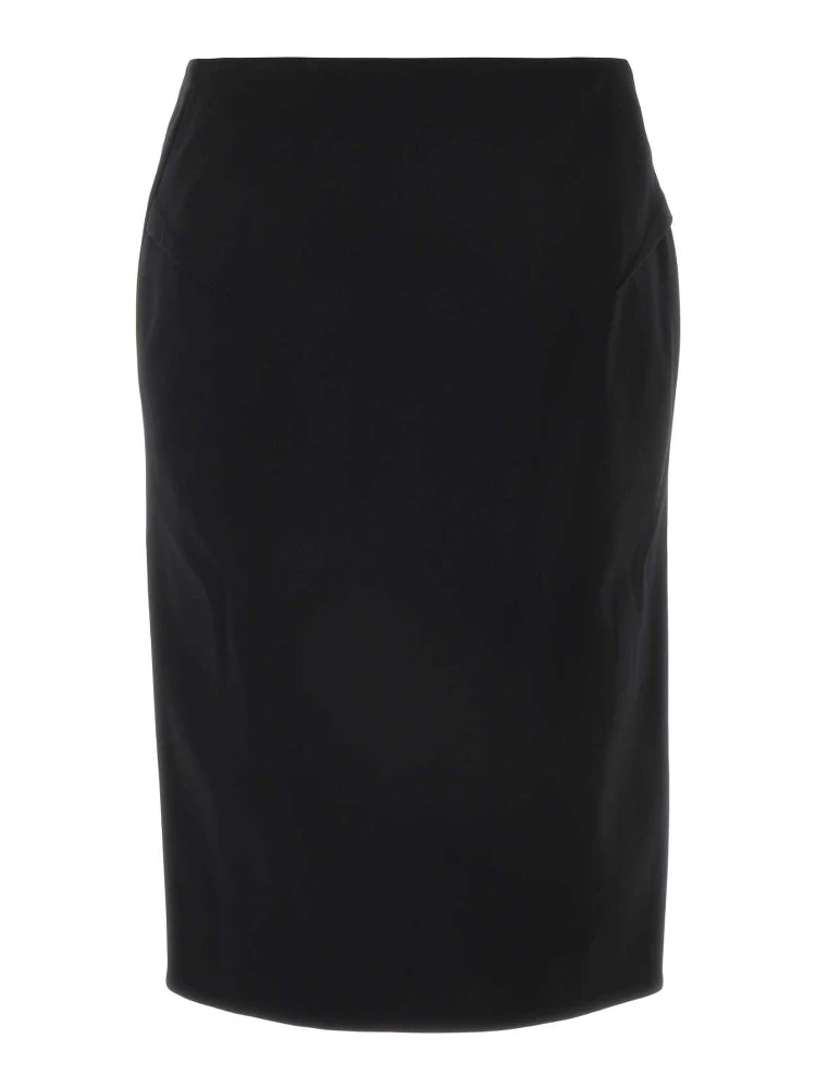 SKIRT STRETCH WOOL FABRIC alternative