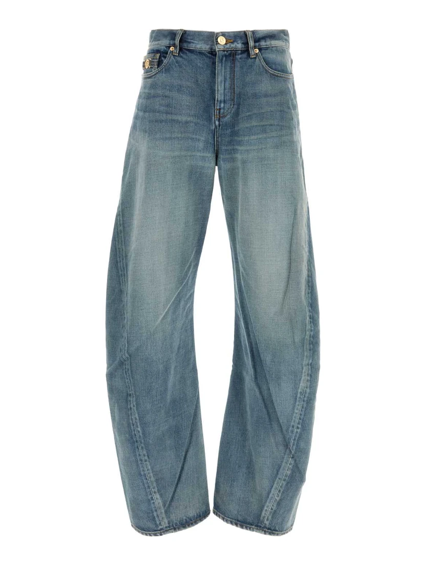 PANT DENIM WASHED 2000S MEDIUM BLUE