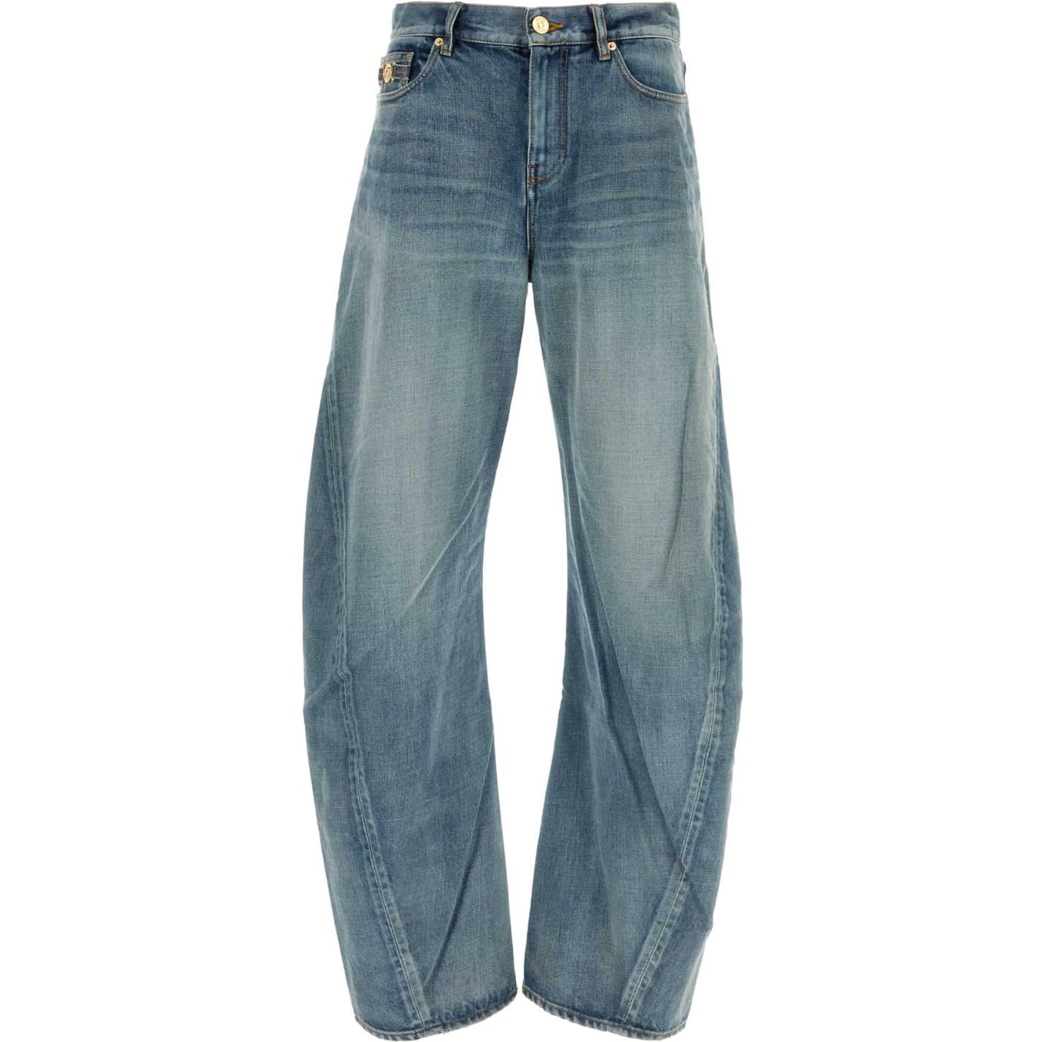 PANT DENIM WASHED 2000S MEDIUM BLUE