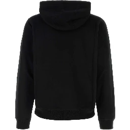 SWEATSHIRT NON-BRUSHED SWEAT FABRIC + MEDUSA ON CH