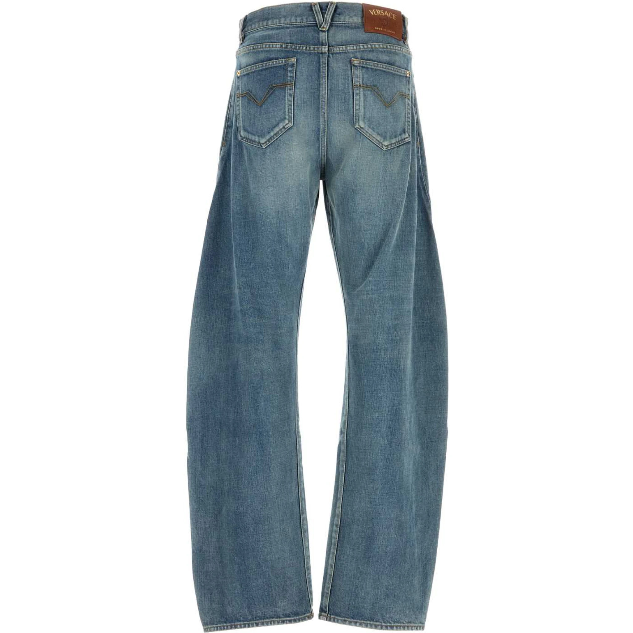 PANT DENIM WASHED 2000S MEDIUM BLUE