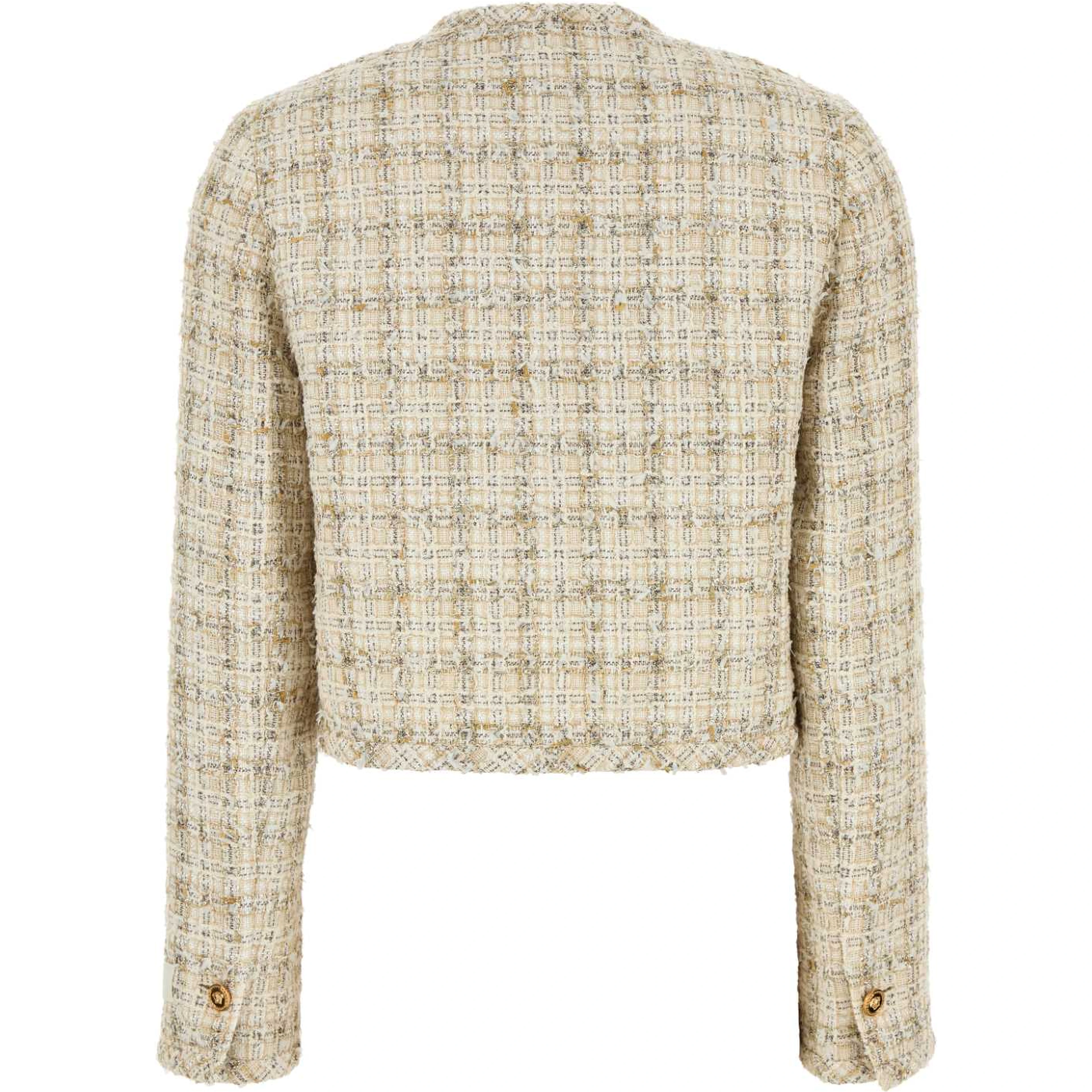 INFORMAL JACKET COTTON MIX FANCY TWEED