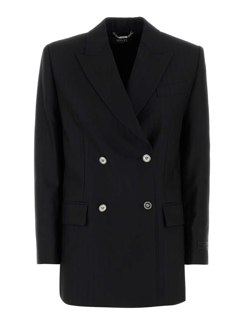 INFORMAL JACKET RESPONSIBLE WOOL TONAL PINSTRIPES