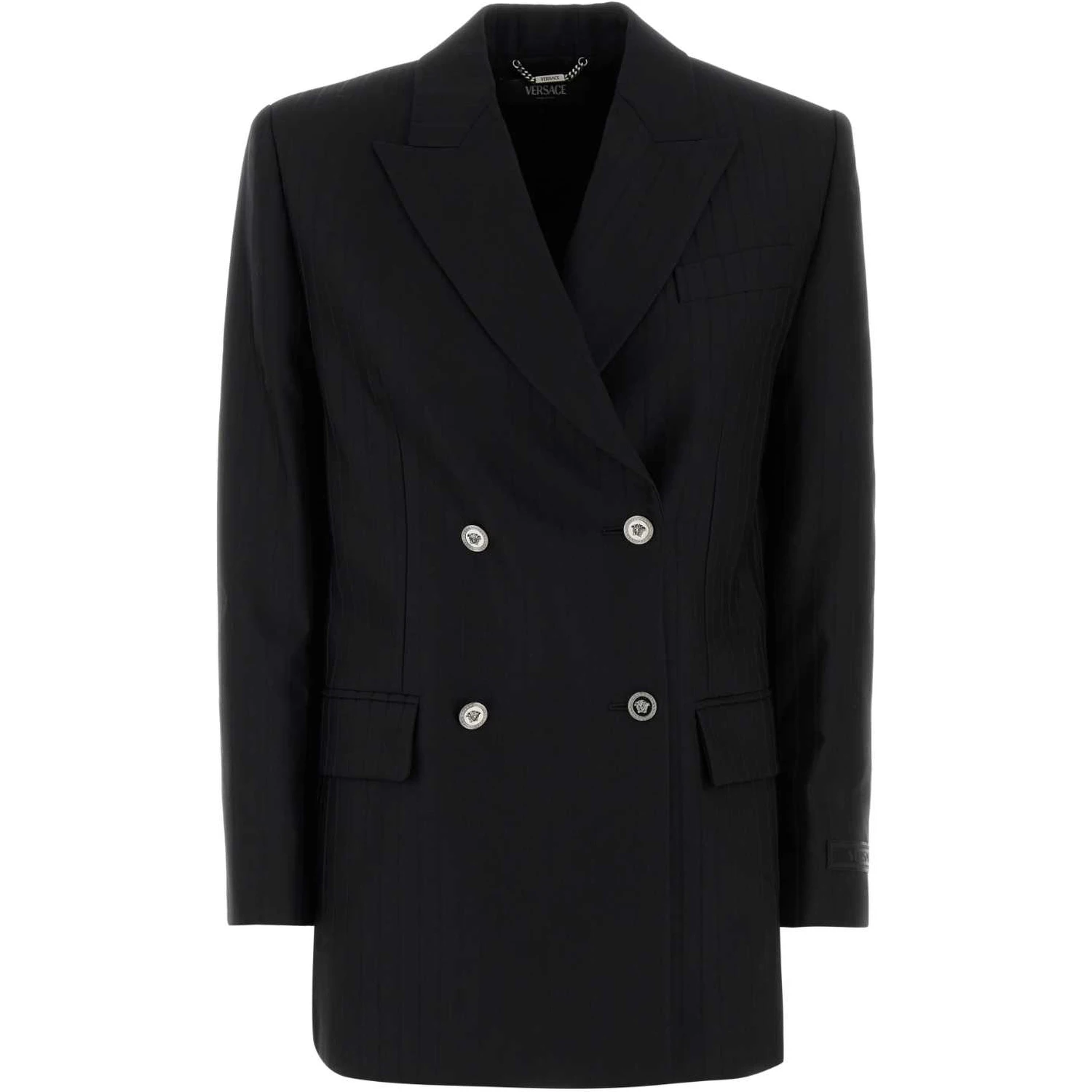 INFORMAL JACKET RESPONSIBLE WOOL TONAL PINSTRIPES