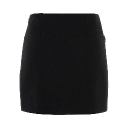 SKIRT RESPONSIBLE LIGHT WEIGHT DOUBLE WOOL CREPE
