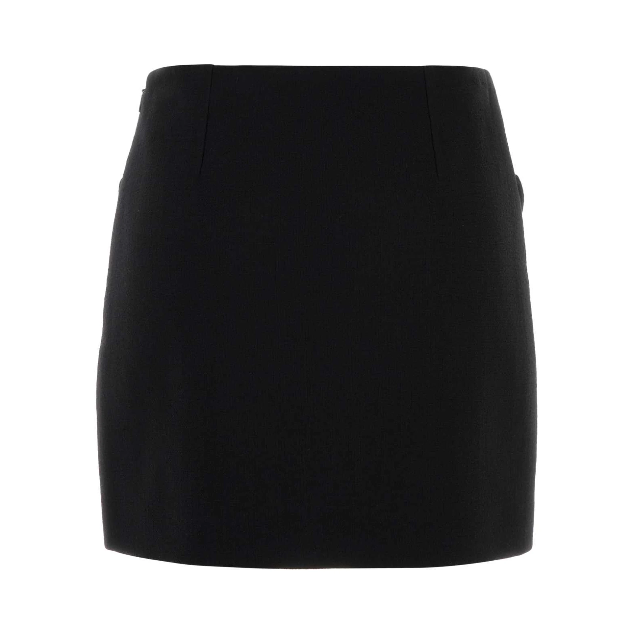 SKIRT RESPONSIBLE LIGHT WEIGHT DOUBLE WOOL CREPE