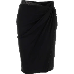 SKIRT RESPONSIBLE STRETCH CREPE JERSEY