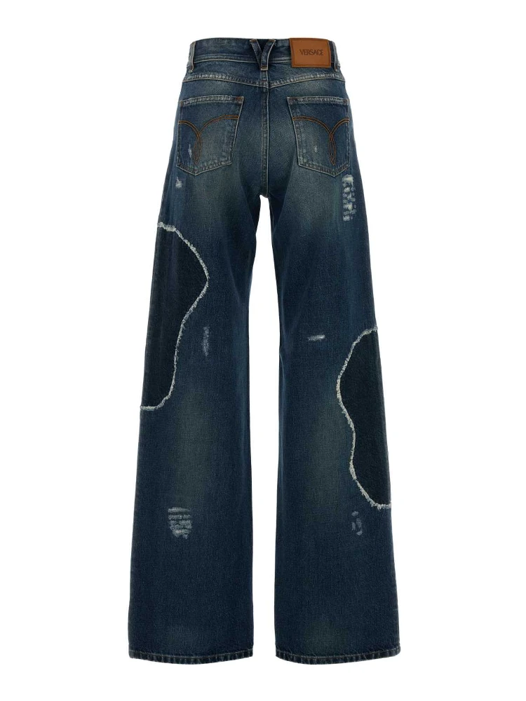 PANT DENIM VINTAGE STRONG WASH WITH WHISKERS AND P alternative