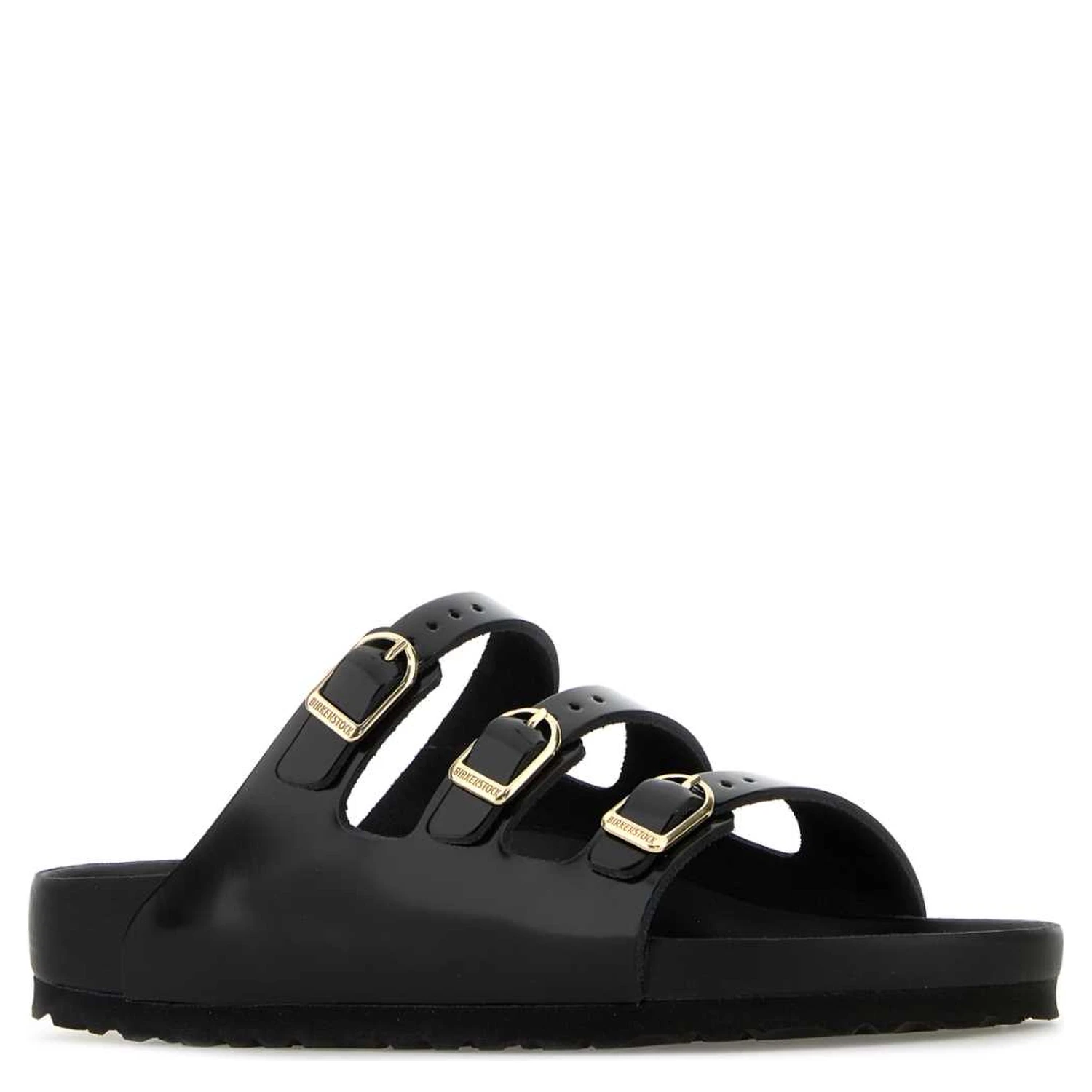 FLORIDA DBUCKLE EXQUISITE SHINE BLACK, NATURAL LEA