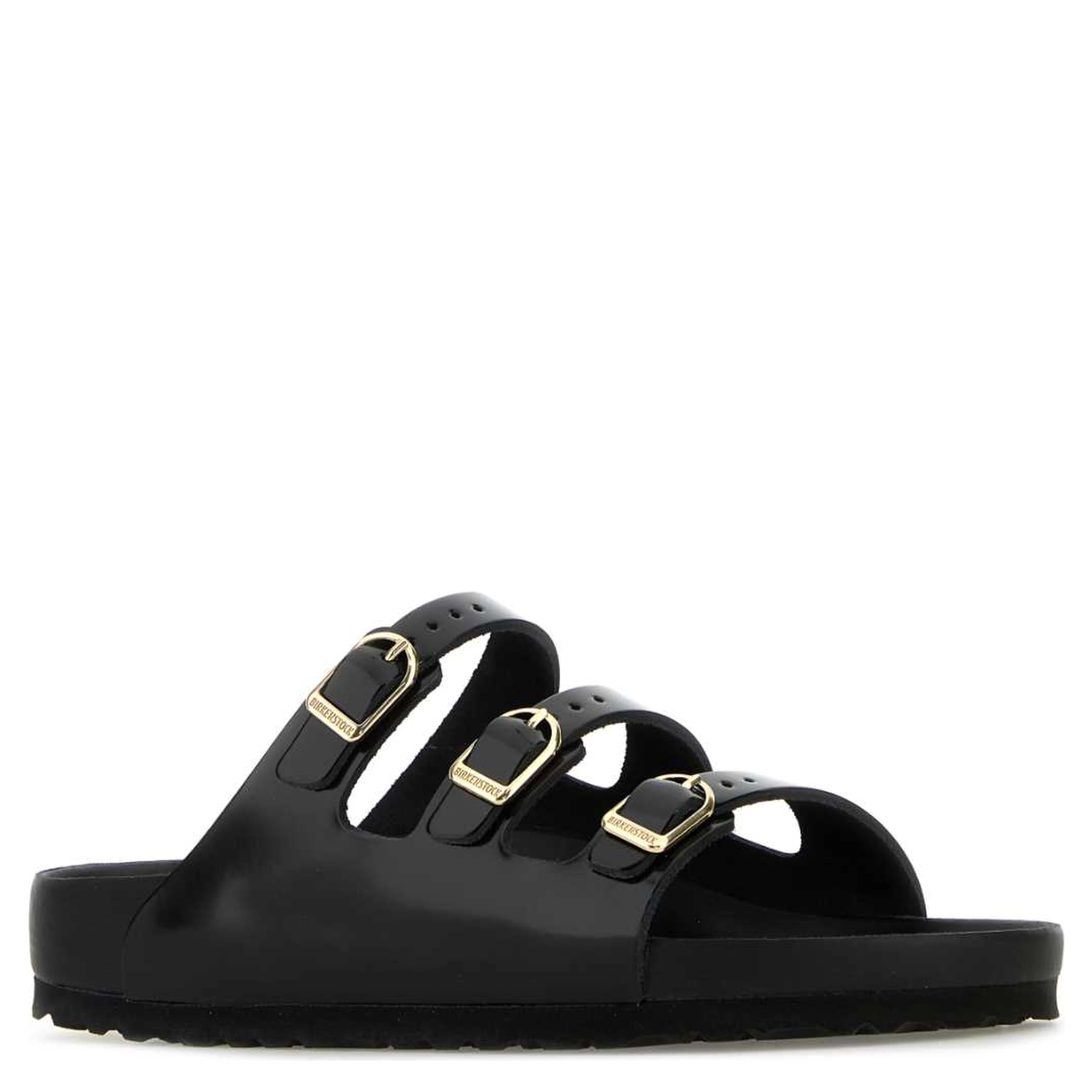 FLORIDA DBUCKLE EXQUISITE SHINE BLACK, NATURAL LEA