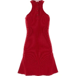 SCUBA RIB KNIT DRESS
