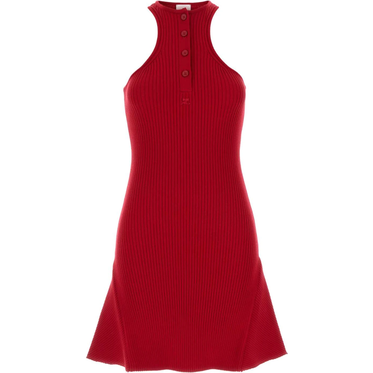 SCUBA RIB KNIT DRESS