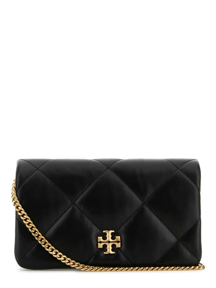 KIRA DIAMOND QUILT CHAIN WALLET