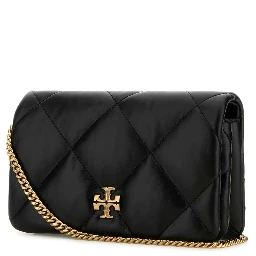 KIRA DIAMOND QUILT CHAIN WALLET