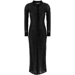 LS POLO FULL LENGTH DRESS W