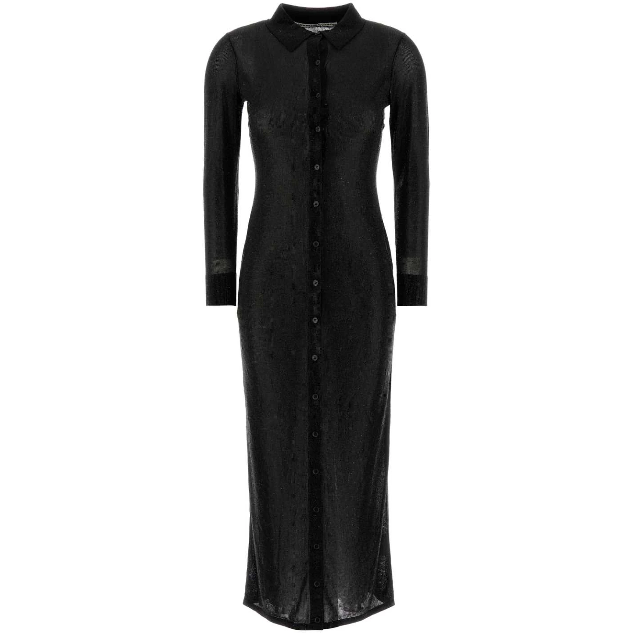 LS POLO FULL LENGTH DRESS W