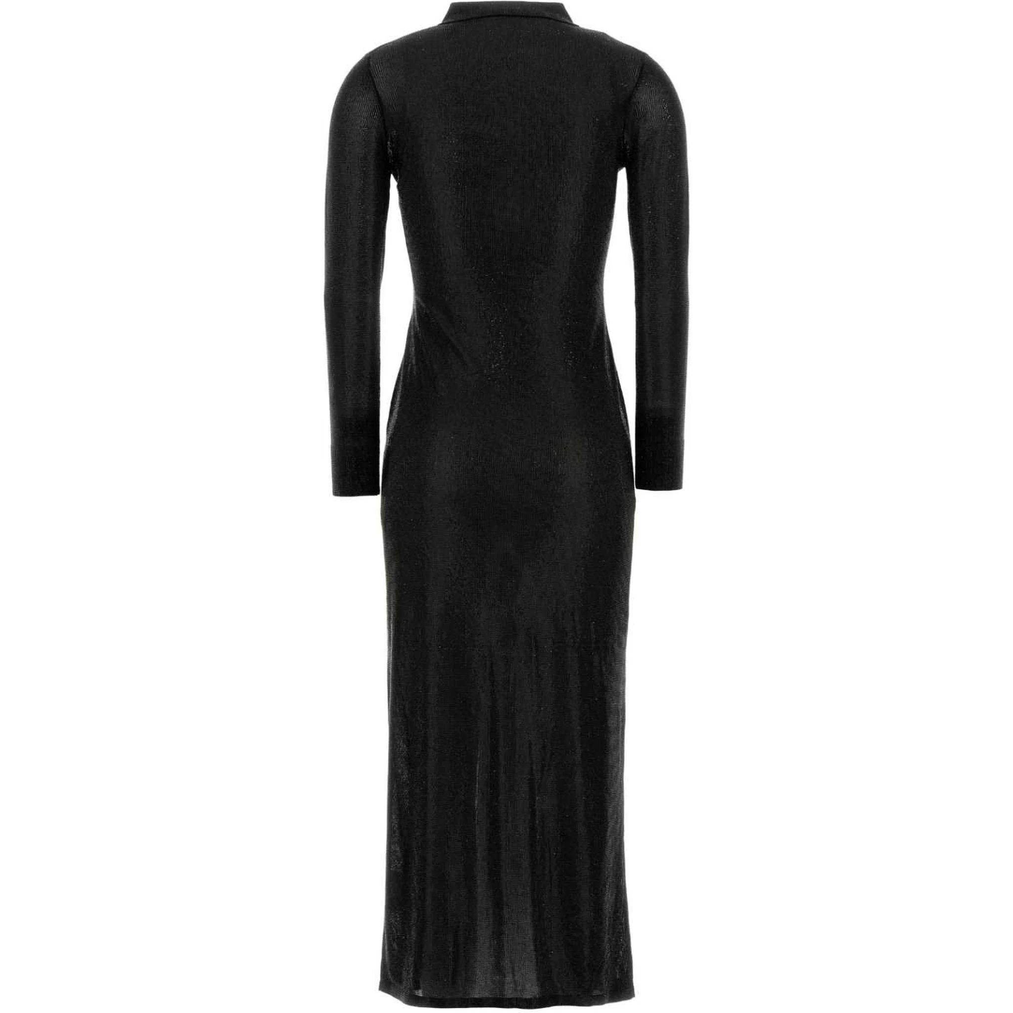 LS POLO FULL LENGTH DRESS W