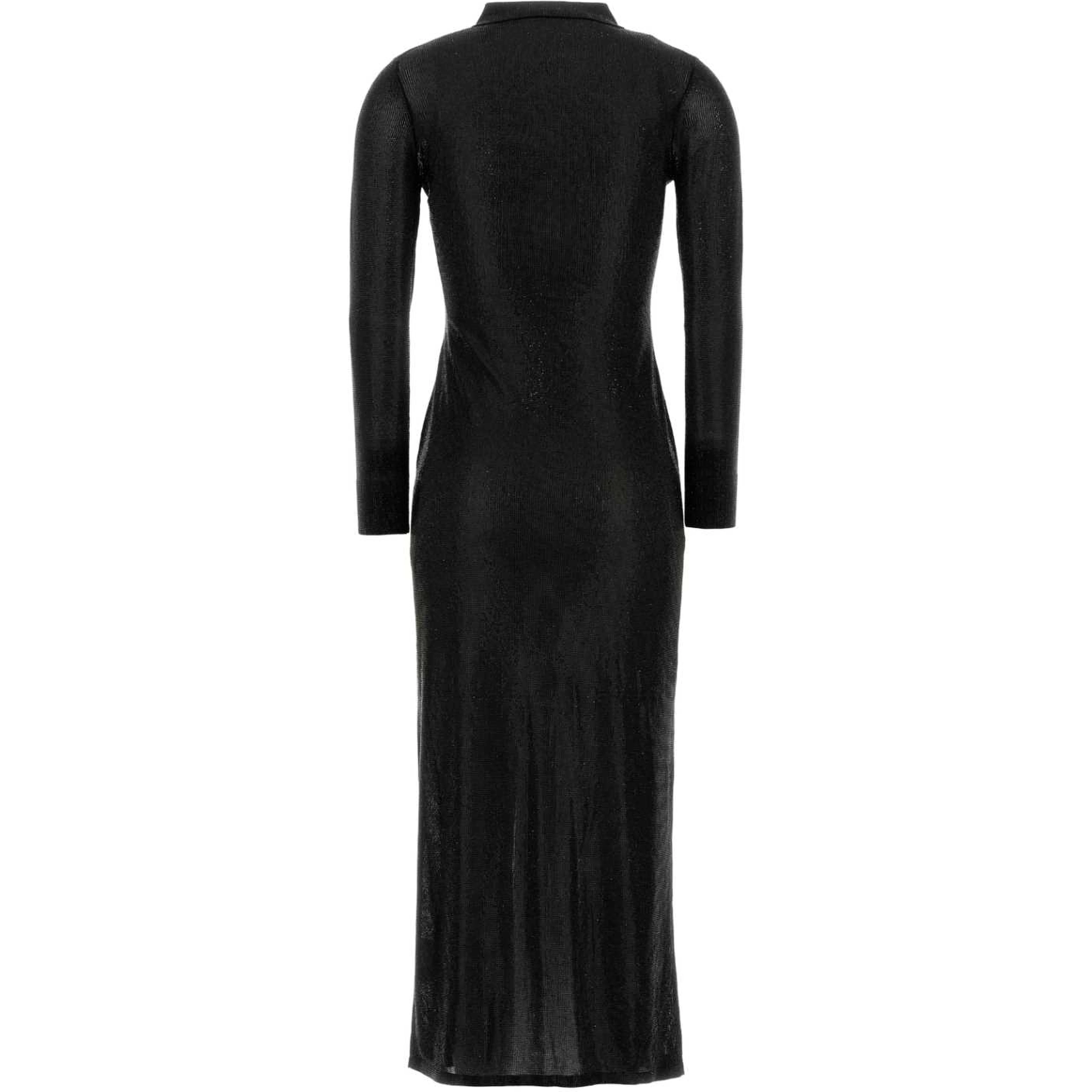 LS POLO FULL LENGTH DRESS W