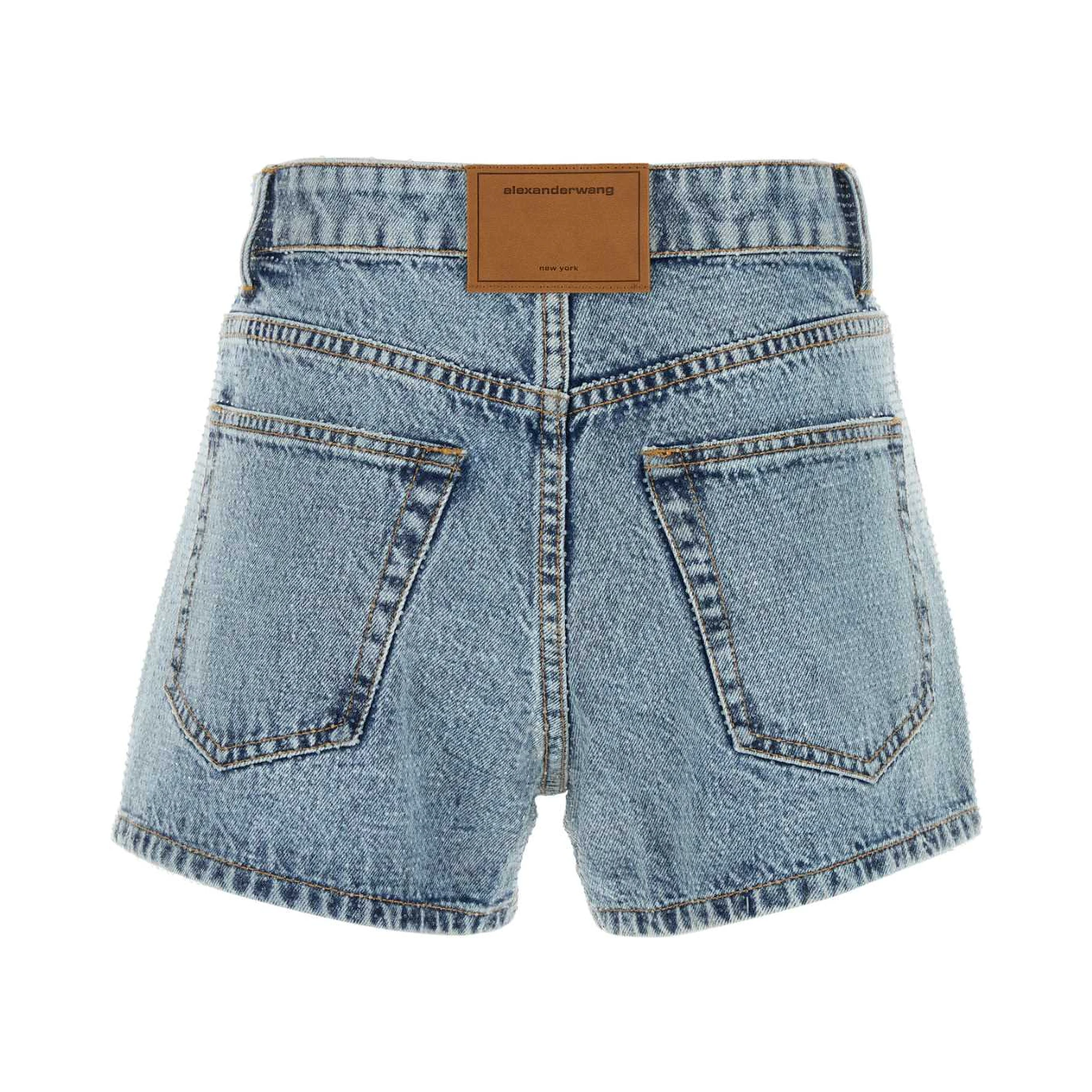 SHORTY - ALL OVER CLEAR BEAD HOTFIX