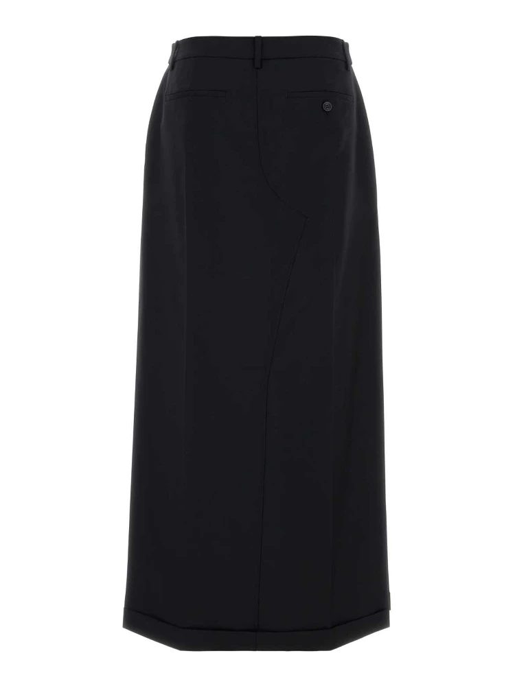 MID RISE TAILORED MAXI SKIRT alternative