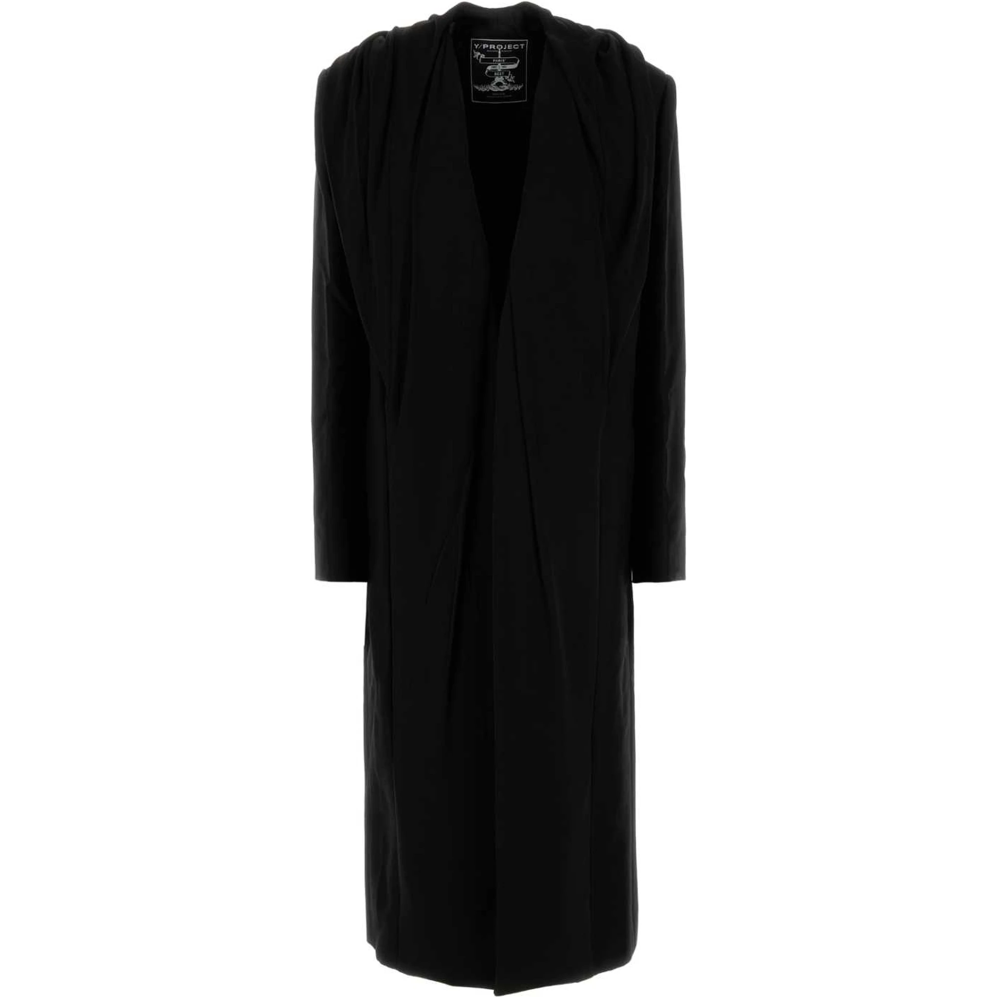 DRAPED HOOD COAT