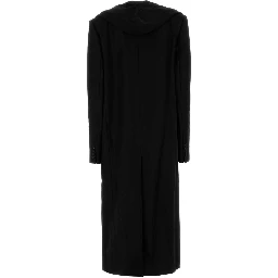 DRAPED HOOD COAT