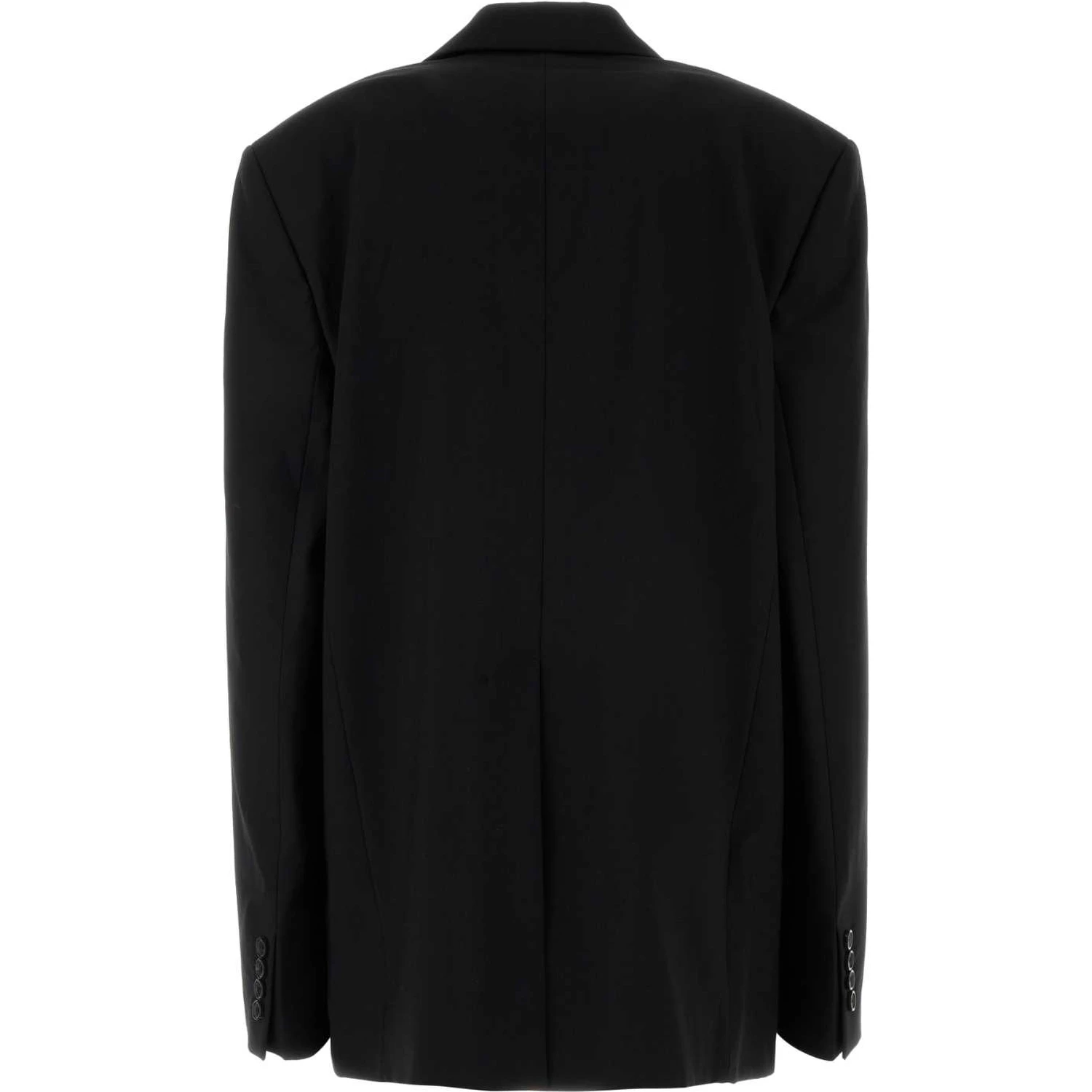 DRAPED LAPEL BLAZER
