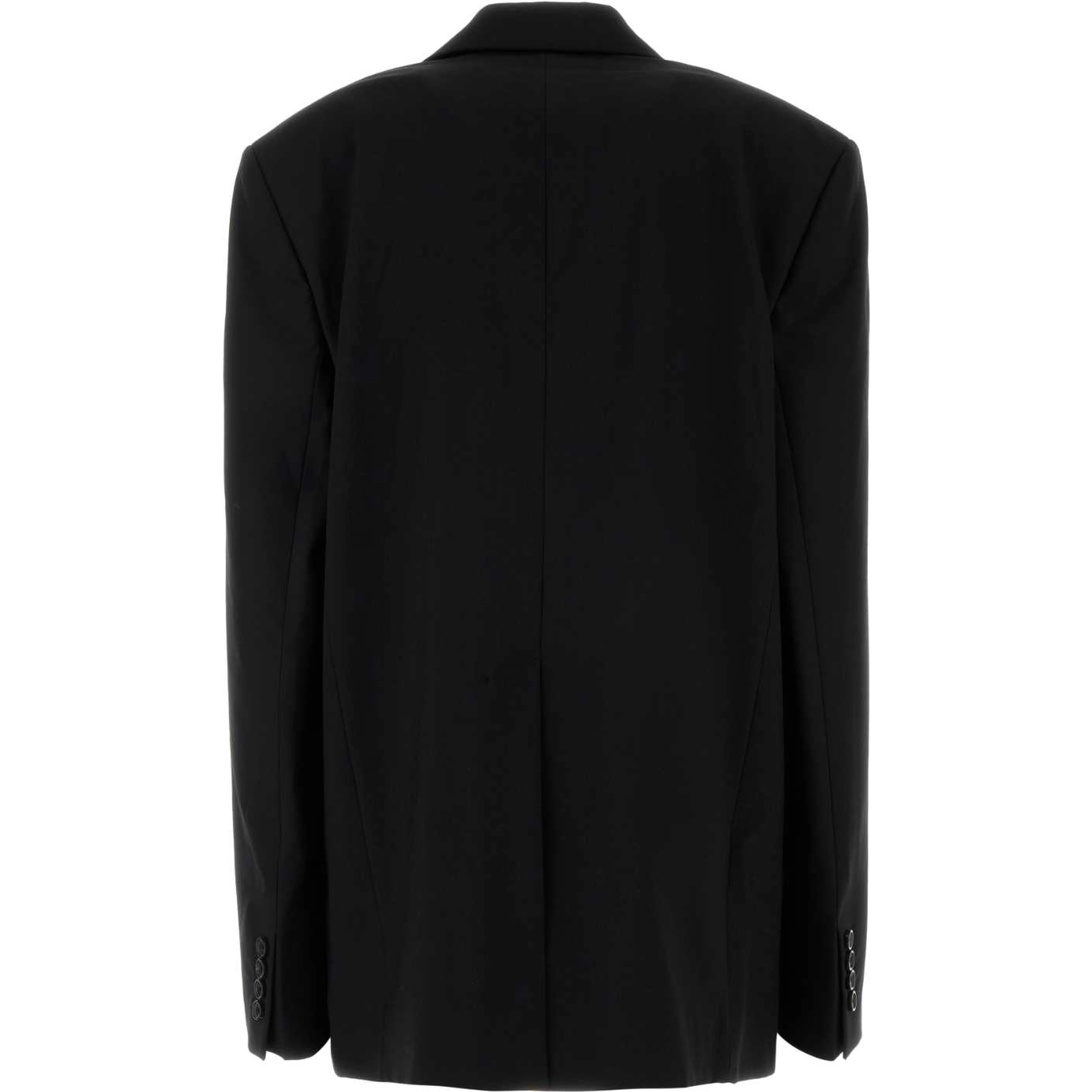 DRAPED LAPEL BLAZER