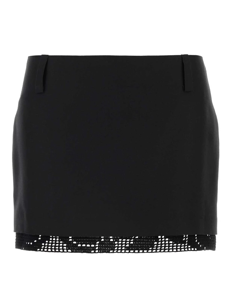 PF24 SKIRT 07 BLACK