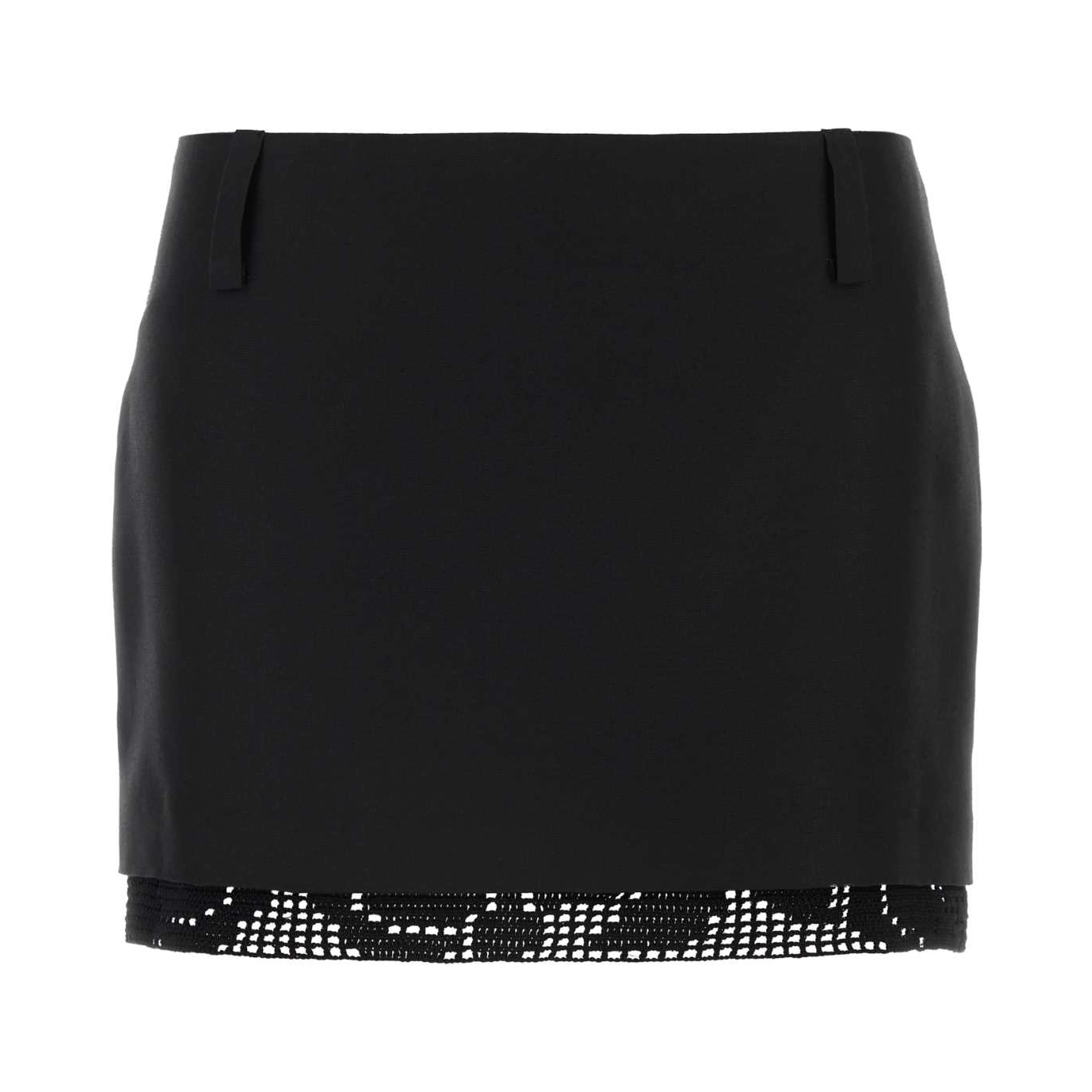 PF24 SKIRT 07 BLACK