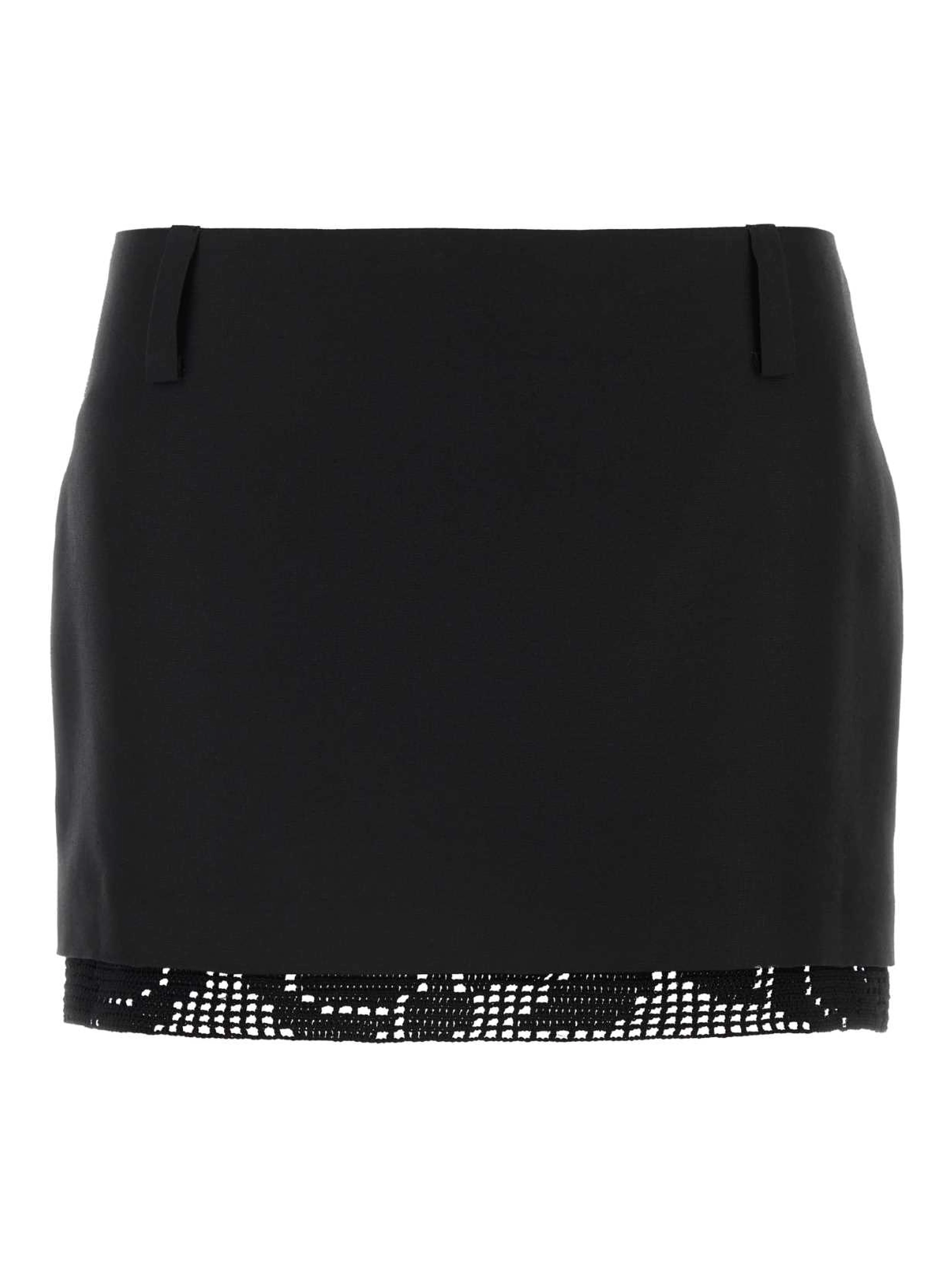 PF24 SKIRT 07 BLACK