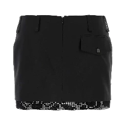 PF24 SKIRT 07 BLACK