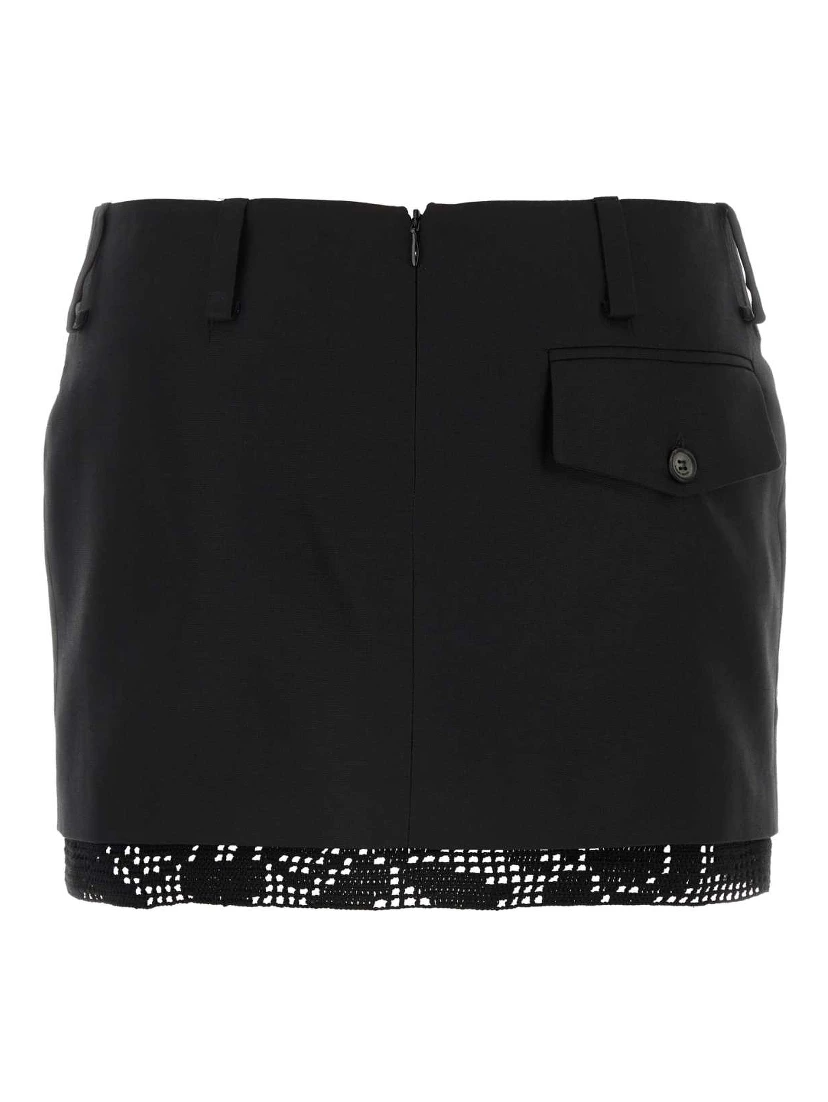 PF24 SKIRT 07 BLACK