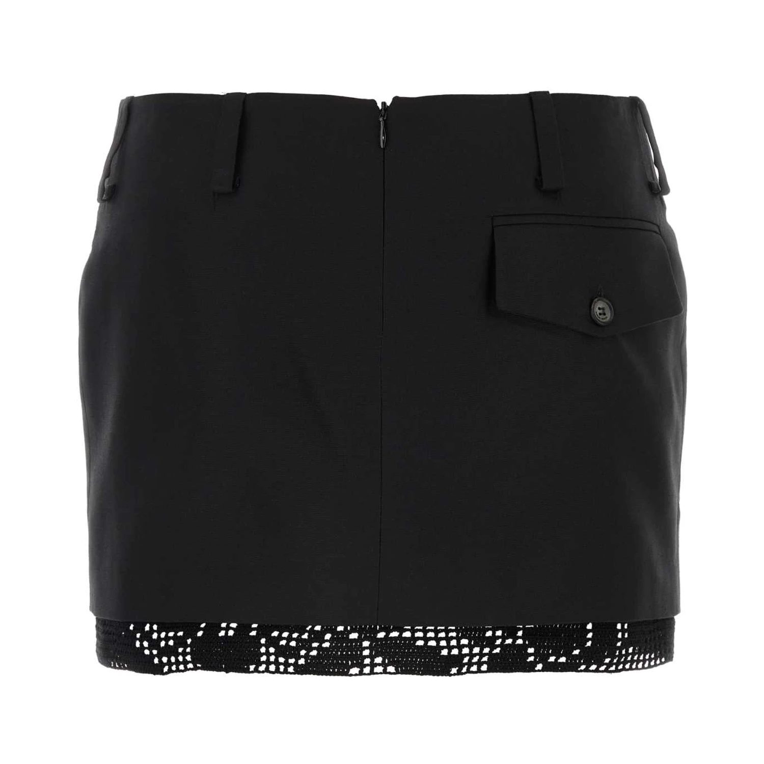 PF24 SKIRT 07 BLACK