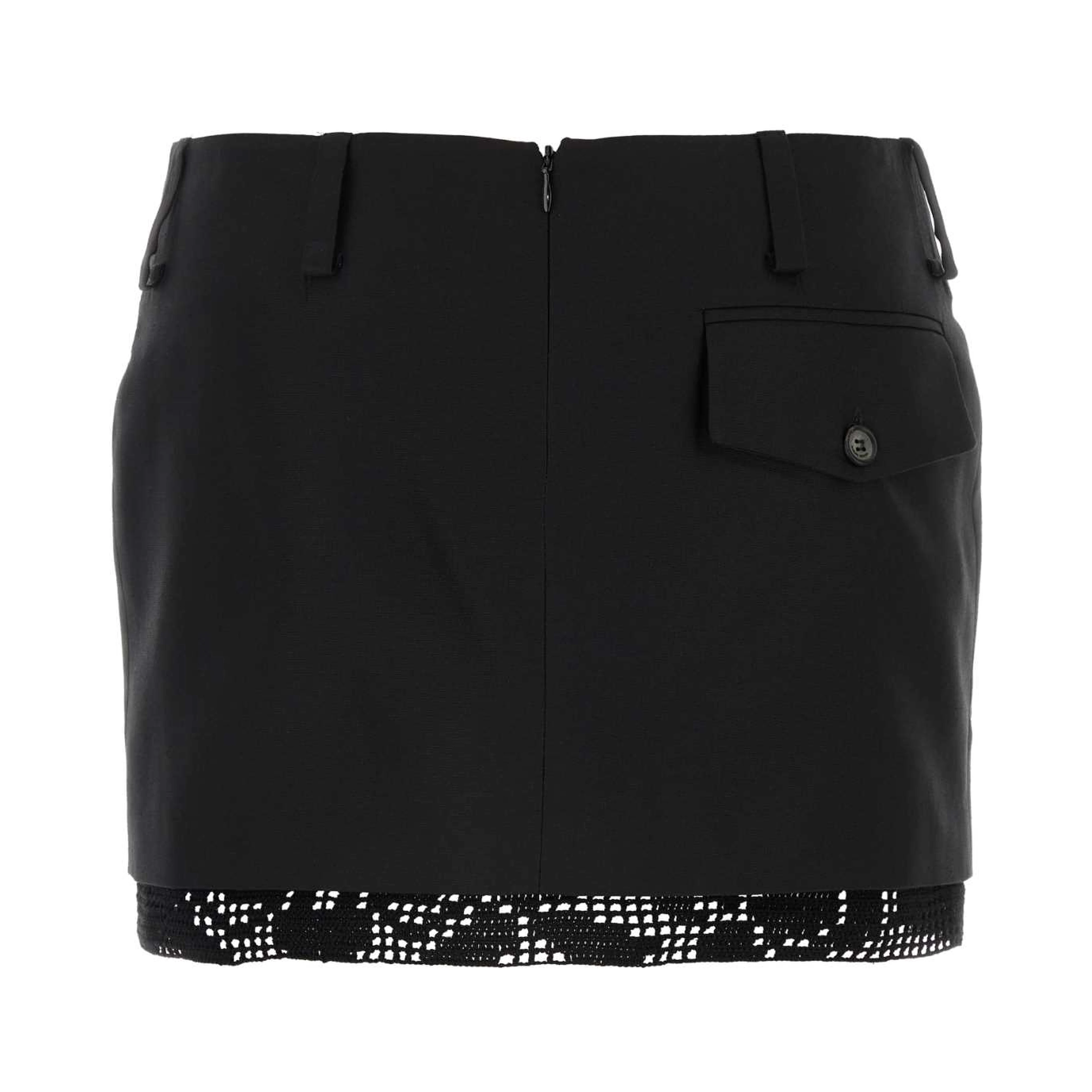 PF24 SKIRT 07 BLACK