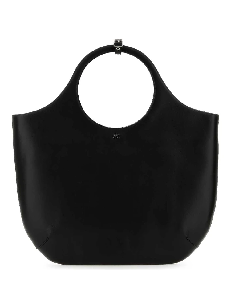 LARGE HOLY LEATHER BAG