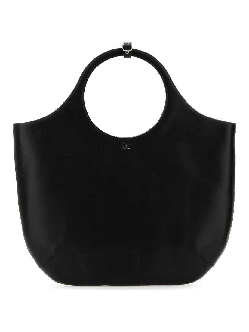 LARGE HOLY LEATHER BAG