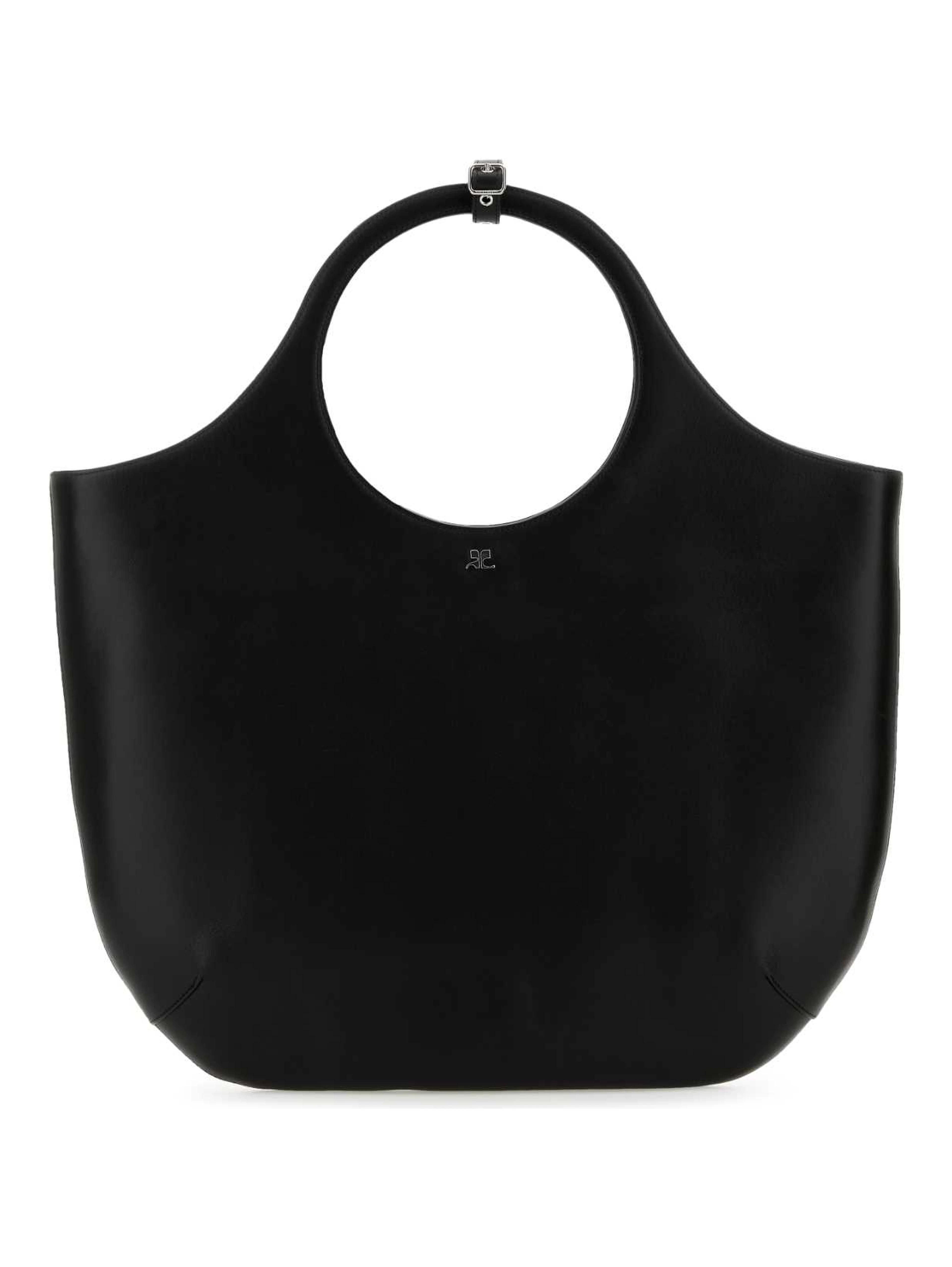 LARGE HOLY LEATHER BAG