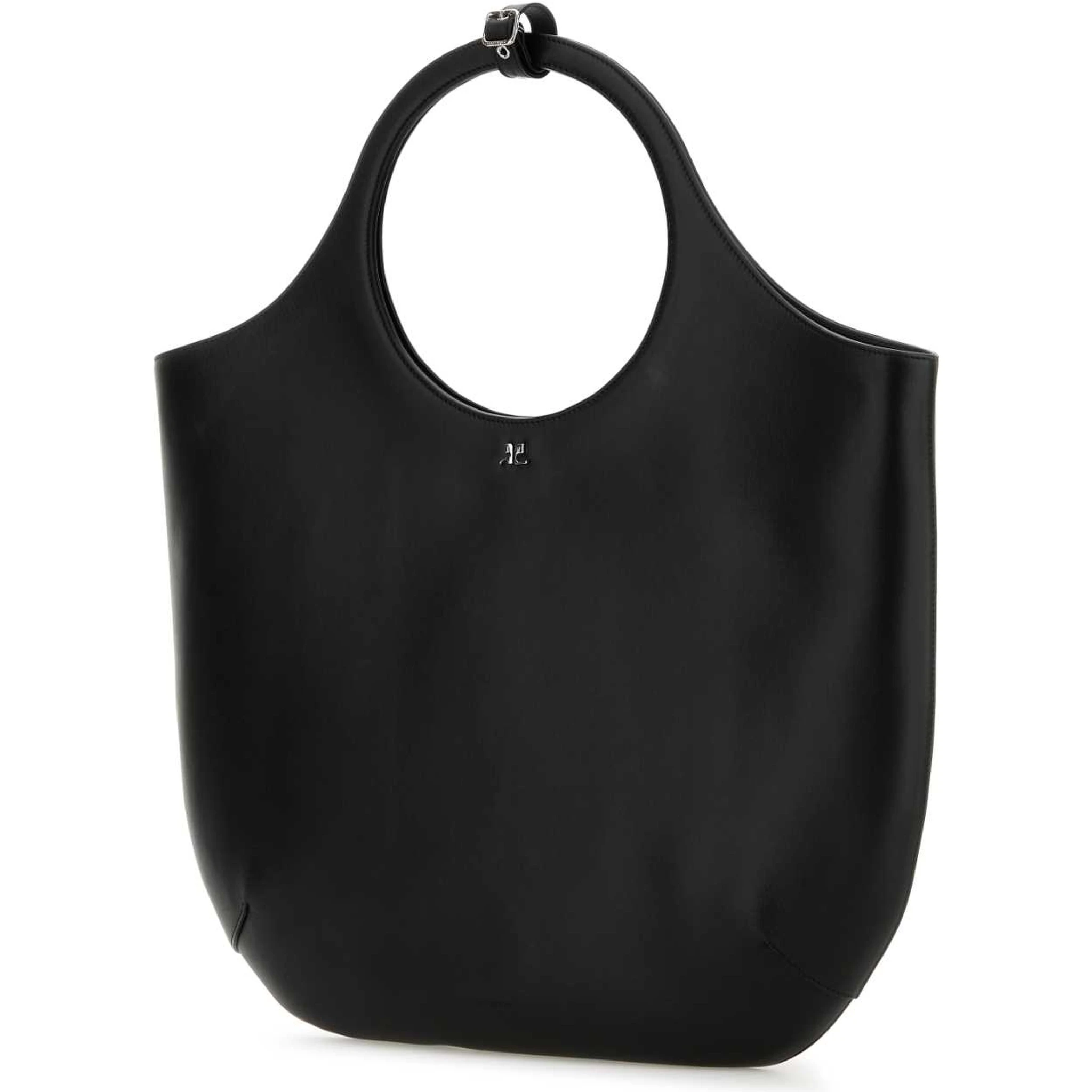 LARGE HOLY LEATHER BAG