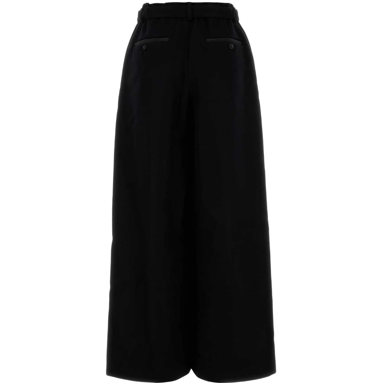 Wool Melton Pants