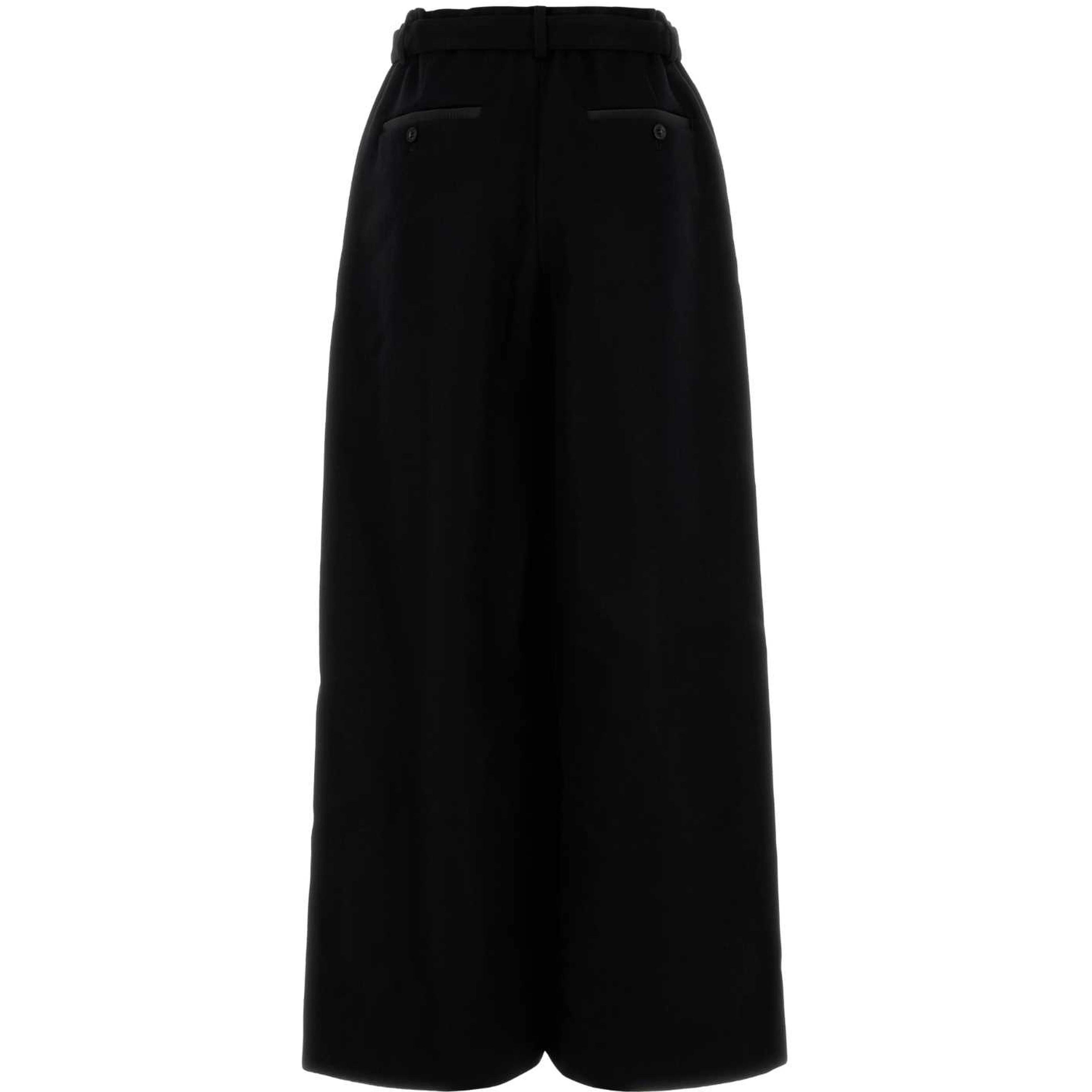 Wool Melton Pants