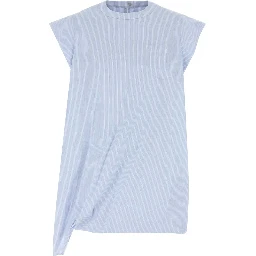 COTTON POPLIN PULLOVER