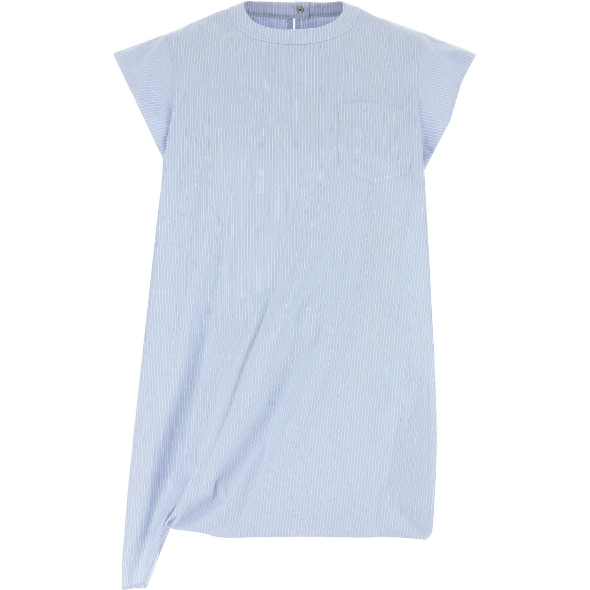 COTTON POPLIN PULLOVER