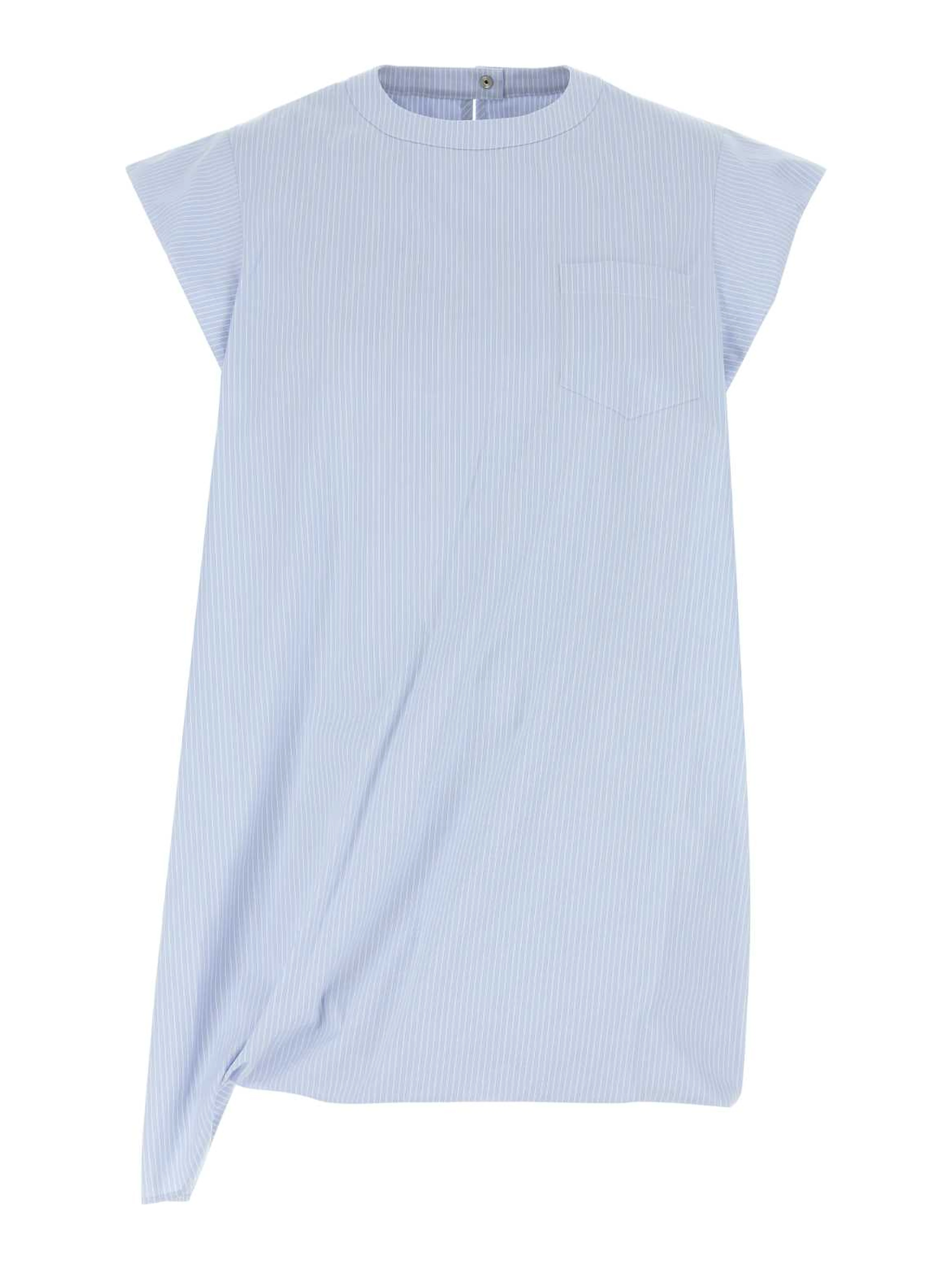 COTTON POPLIN PULLOVER
