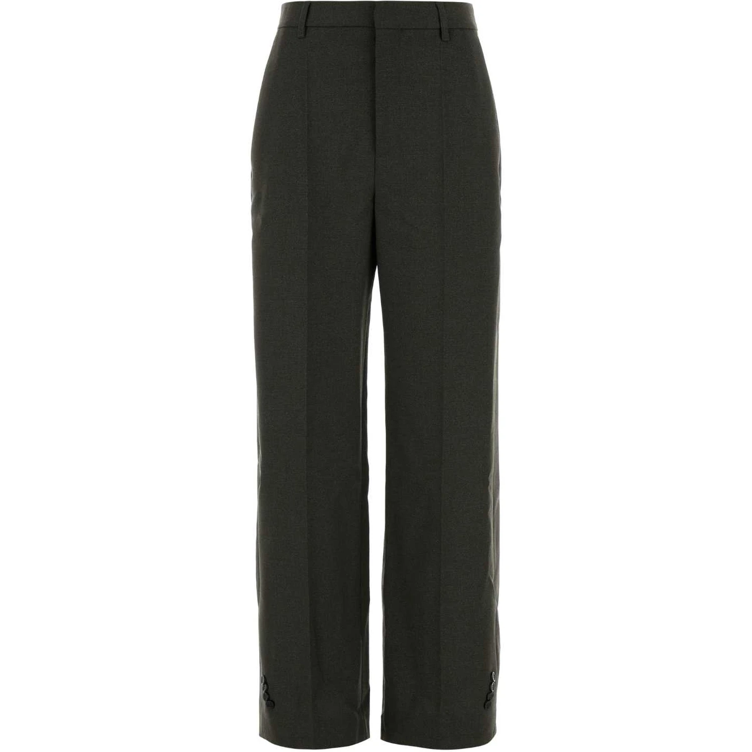 TAILORING TROUSER WITH HEM BUTTONING DET