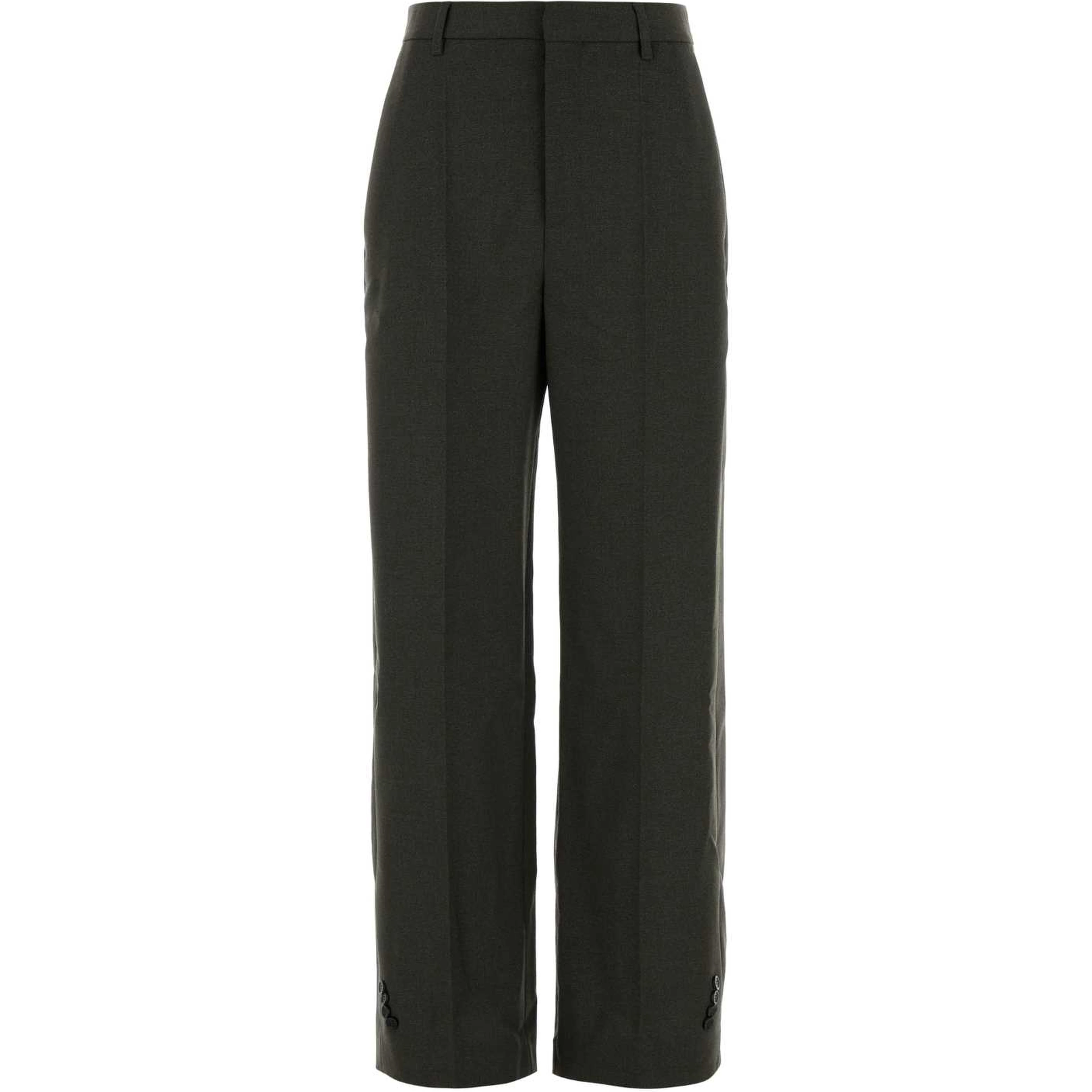 TAILORING TROUSER WITH HEM BUTTONING DET